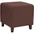 Carnegy Avenue Brown Fabric Ottoman