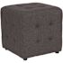 Carnegy Avenue Dark Gray Fabric Ottoman