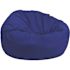Flash Furniture Duncan Royal Blue Microfiber 42 in. Bean Bag Oversized Solid Purple Refillable for All Ages
