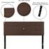 Carnegy Avenue Queen Dark Brown Headboard