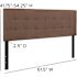 Carnegy Avenue Queen Camel Headboard