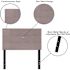 Carnegy Avenue Twin Light Gray Headboard