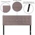Carnegy Avenue Queen Light Gray Headboard