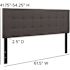 Carnegy Avenue Queen Dark Gray Headboard