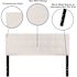 Carnegy Avenue Queen White Headboard