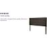 Black Bedford Tufted Upholstered Headboard for Full Size Bed, Adjustable Height Contemporary Fabric Tufted Headboard