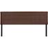 Carnegy Avenue Bedford Brown King Size Headboard Type with Tufted Upholstered in Dark Brown Fabric