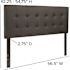 Carnegy Avenue Full Black Headboard