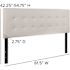 Carnegy Avenue Queen White Headboard