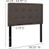 Carnegy Avenue Twin Gray Headboard