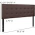 Carnegy Avenue Queen Brown Headboard