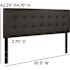 Carnegy Avenue Queen Black Headboard