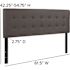 Carnegy Avenue Queen Gray Headboard