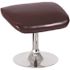 Carnegy Avenue Brown Leather Ottoman