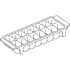 Prime-Line Standard Plastic Ice Cube Trays (2-Pack)