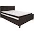Flash Furniture Black Queen Platform Bed and Mattress Set