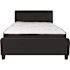 Flash Furniture Black Full Platform Bed and Mattress Set