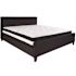 Flash Furniture Black King Platform Bed and Mattress Set
