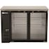 Norpole 2 Glass Door 48 Back Bar Refrigerator