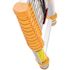 12.5 ft. Aluminum Telescoping Extension Ladder (16.5 Reach Height), 250 lbs. Load Capacity ANSI Type 1 Duty Rating