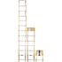 12.5 ft. Aluminum Telescoping Extension Ladder (16.5 Reach Height), 250 lbs. Load Capacity ANSI Type 1 Duty Rating
