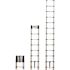 12.5 ft. Aluminum Telescoping Extension Ladder (16.5 Reach Height), 300 lbs. Load Capacity ANSI Type 1A Duty Rating