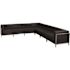 Flash Furniture 6-Piece Black Living Room Sets