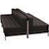 Flash Furniture 6-Piece Black Living Room Sets