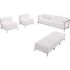 Flash Furniture 4-Piece Melrose White Living Room Sets