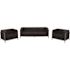 Flash Furniture 3-Piece Black Living Room Sets
