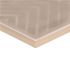 MSI Citylights Warm Concrete 3D 4 in. x 12 in. Glossy Ceramic Subway Wall Tile (9.69 sq. ft./Case)