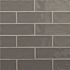 MSI Citylights Graphite 4 in. x 12 in. Glossy Ceramic Subway Wall Tile (9.69 sq. ft./Case)