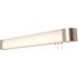 AFX Allen 60-Watt 1-Light Satin Nickel Integrated LED Bath Vanity Light Bar