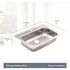 MOEN 1800 Series Stainless Steel 33 in. 1-Hole Single Bowl Drop-In Kitchen Sink