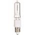 Satco 75-Watt T4 Mini Cand Base Halogen Light Bulb (12-Pack)