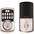 Kwikset Aura Satin Nickel Single Cylinder Electronic Bluetooth Keypad Smart Lock Deadbolt featuring SmartKey Security