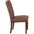 Flash Furniture Brown Fabric Office/Desk Chair