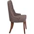 Flash Furniture Fabric Tufted Chair in Gray