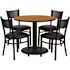 Carnegy Avenue 5-Piece Natural Table and Chair Set