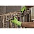 Milwaukee Large High Visibility Level 2 Cut Resistant Polyurethane Dipped Work Gloves