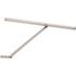 39-1/16 in. - 45 in. Hinges/Offset Pivots 45-1/16 in. - 51 in. Center Hung Pivot Satin Chrome Surface Stop Overhead Stop