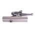 LCN Sized 1-6 Aluminum/689 Finish Hold-Open-Stop Arm Surface Door Closer (30-Year Warranty)