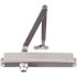 LCN Sized 1-4 Aluminum/689 Finish Regular Arm Surface Door Closer with 62PA Shoe (25-Year Warranty)