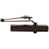LCN Sized 1-6 Dark Bronze/695 Finish Stop Arm Surface Door Closer (30-Year Warranty)