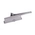 LCN Sized 1-5 Aluminum/689 Finish Hold Open Arm Surface Door Closer with 62PA Shoe (20-Year Warranty)