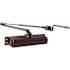 LCN Sized 1-5 Dark Bronze/695 Finish Hold Open Arm Surface Door Closer with 62PA Shoe (20-Year Warranty)