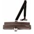 LCN Sized 1-5 Dark Bronze/695 Finish Regular Arm Surface Door Closer with 62PA Shoe (15-Year Warranty)