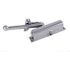 LCN Sized 1-5 Aluminum/689 Finish Surface Door Closer, Stop Arm (20-Year Warranty)