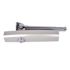 LCN Sized 1-3 Aluminum/689 Finish Hold Open Arm Surface Door Closer with 62PA Shoe (25-Year Warranty)