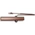 LCN Sized 1-6 Dark Bronze/695 Finish Regular Arm Surface Door Closer (30-Year Warranty)